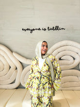 Moroccan-Inspired Set-Lime Green X Light Beige