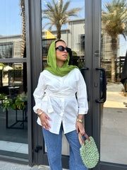 Wrapped Shirt-Offwhite