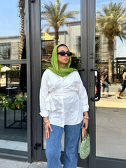 Wrapped Shirt-Offwhite