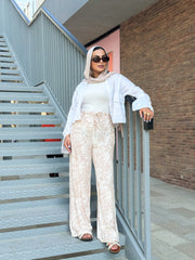 Summer Days Pants-Light Beige