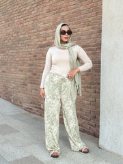 Summer Days Pants-Light Olive