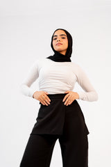 Skirt Pants – Black