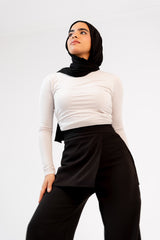 Skirt Pants – Black