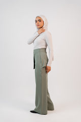 Skirt Pants – Sage Green