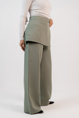 Skirt Pants – Sage Green