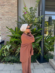 The Flair Set – Rust Brown