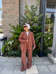 The Flair Set – Rust Brown