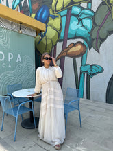 Flowy Romantic Dress- Soft Cream