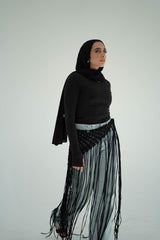 Coastline Skirt-Black