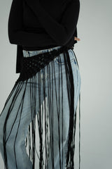 Coastline Skirt-Black