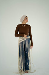 Coastline Skirt-Soft Cream