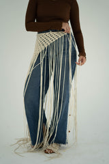 Coastline Skirt-Soft Cream