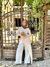 Asymmetric Beige Top