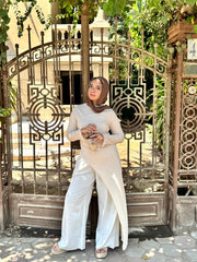 Asymmetric Beige Top