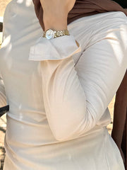 Asymmetric Beige Top