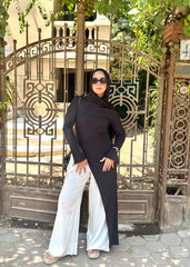 Asymmetric Black Top