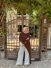 Asymmetric Brown Top