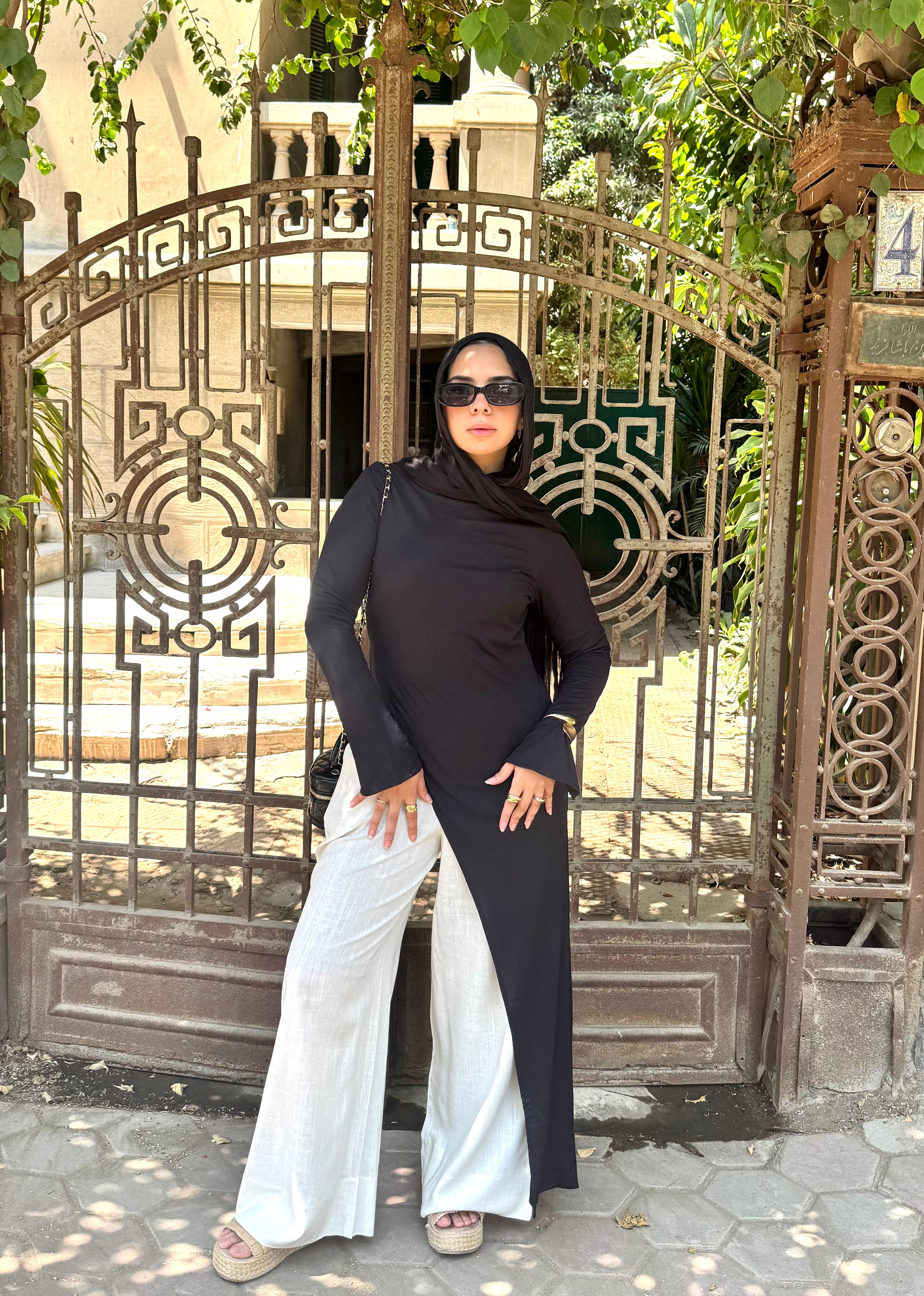 Asymmetric Black Top