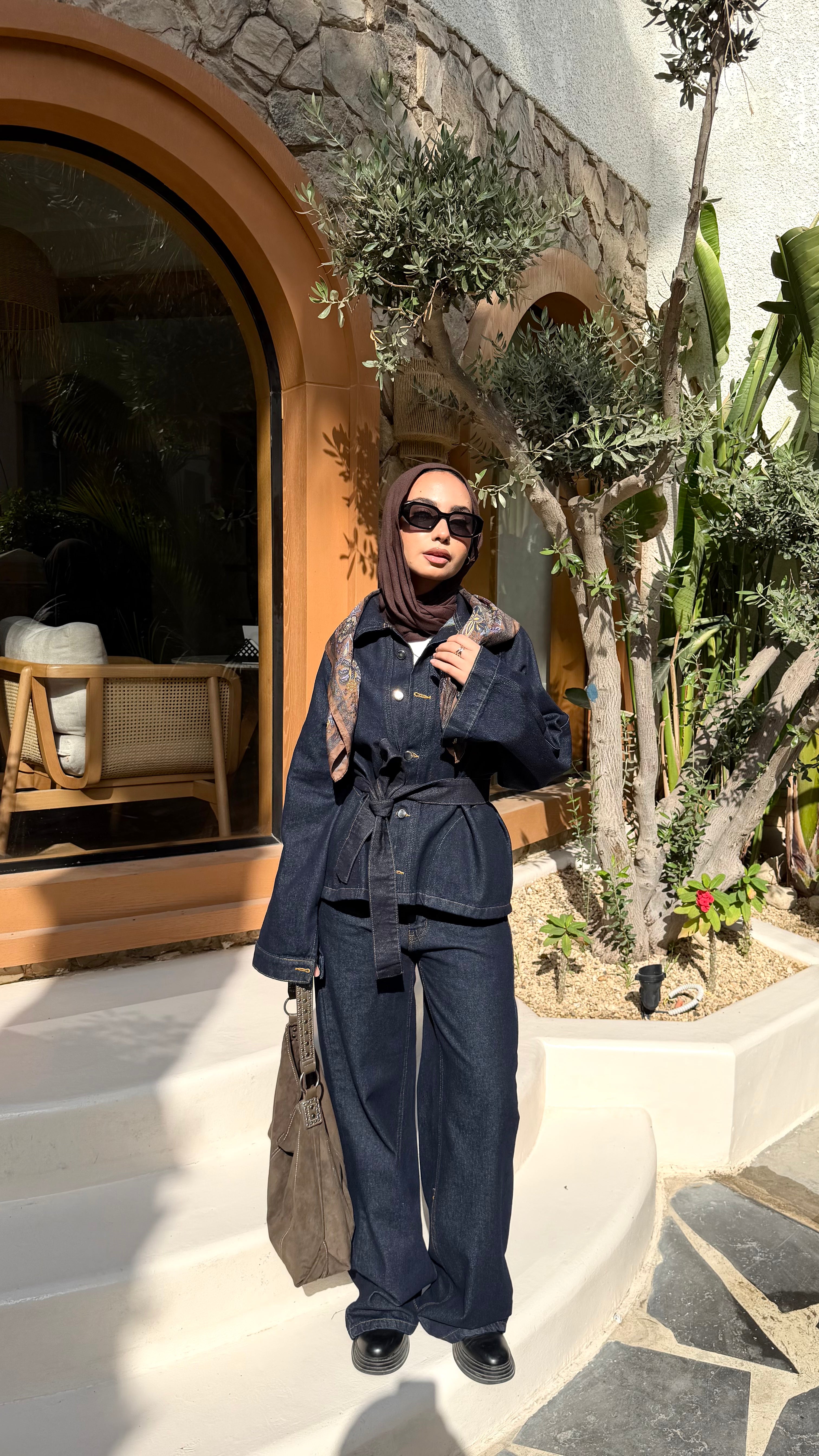 Deep Indigo Denim Set