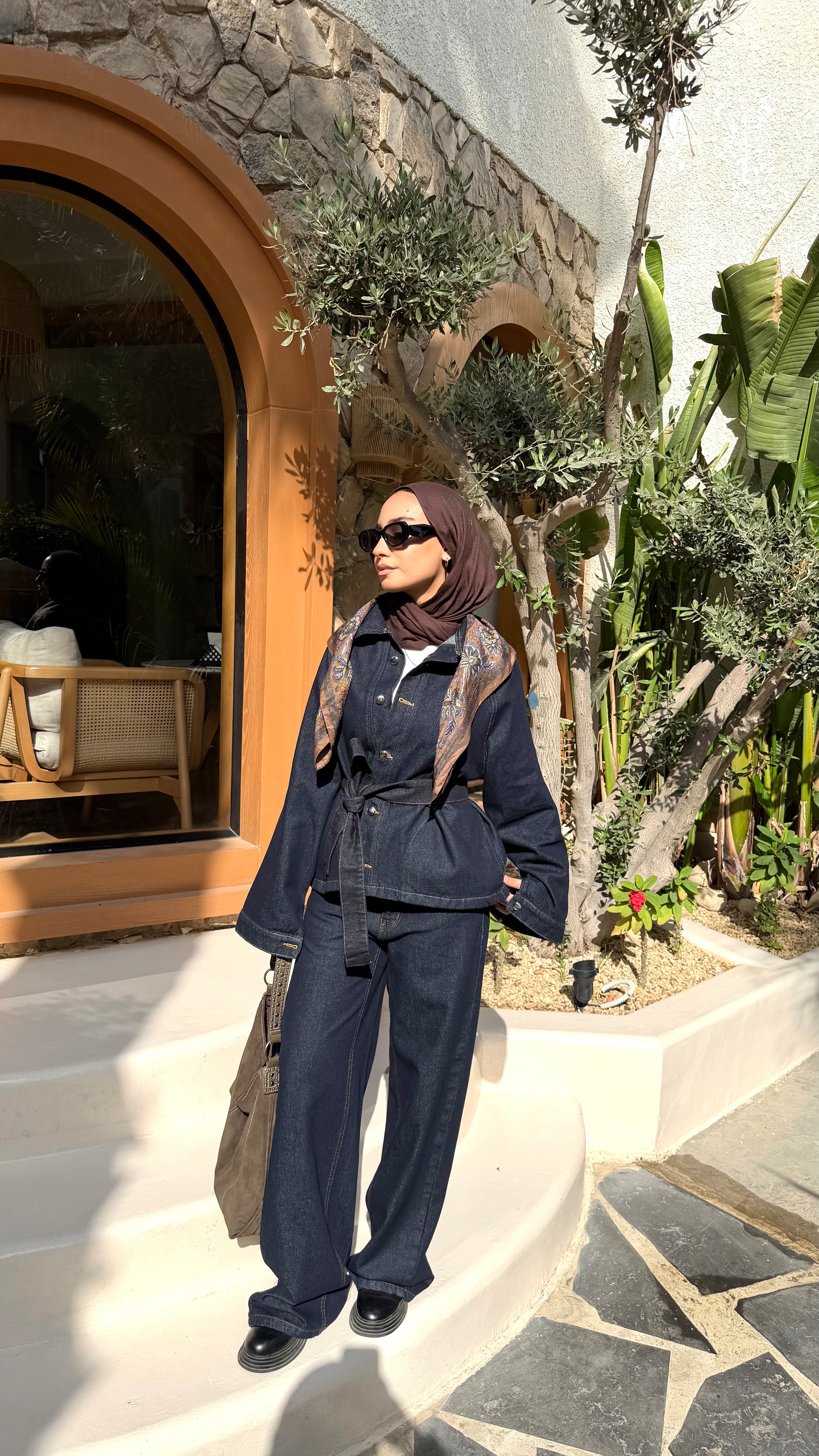 Deep Indigo Denim Set