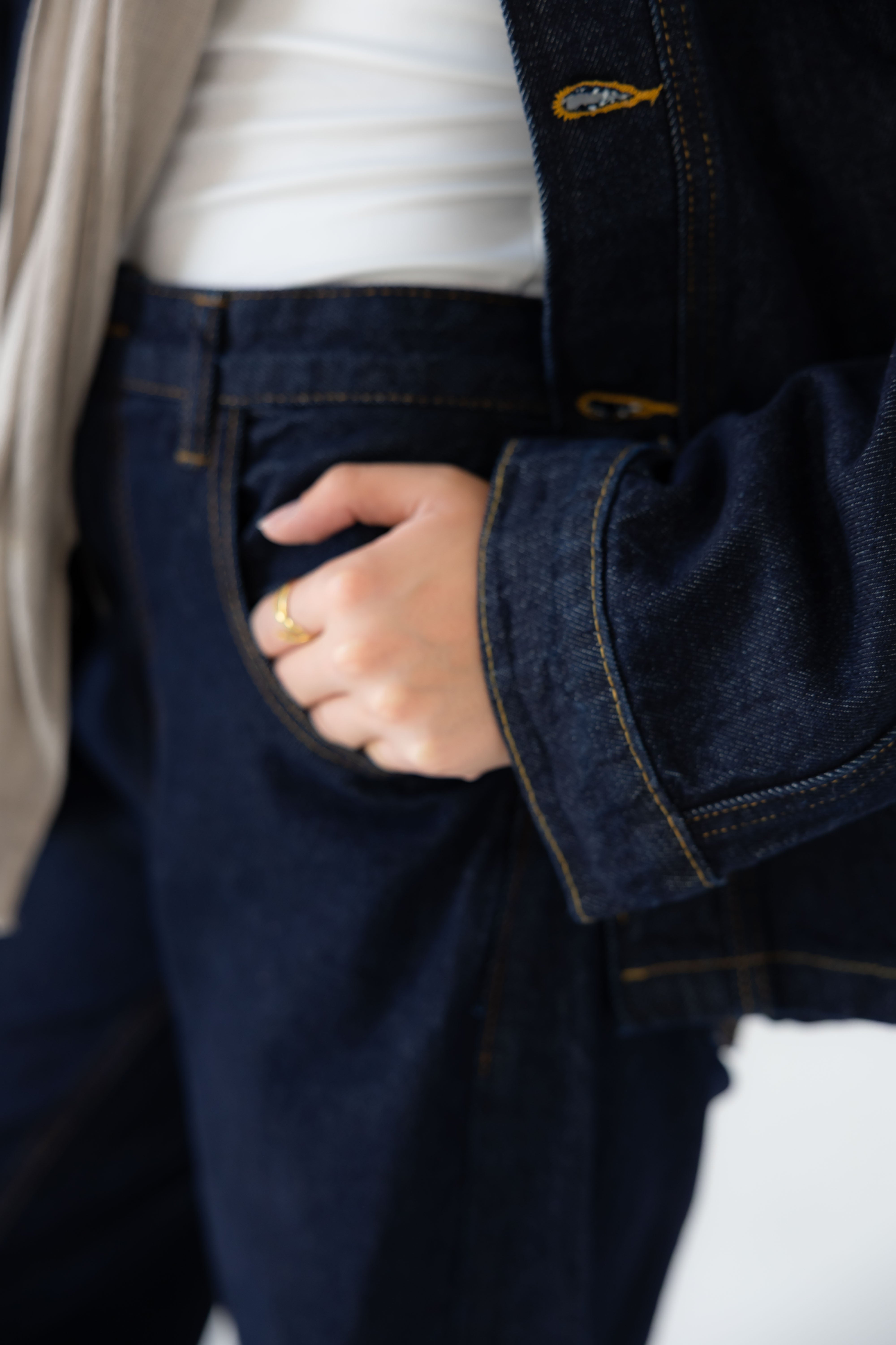 Deep Indigo Denim Set