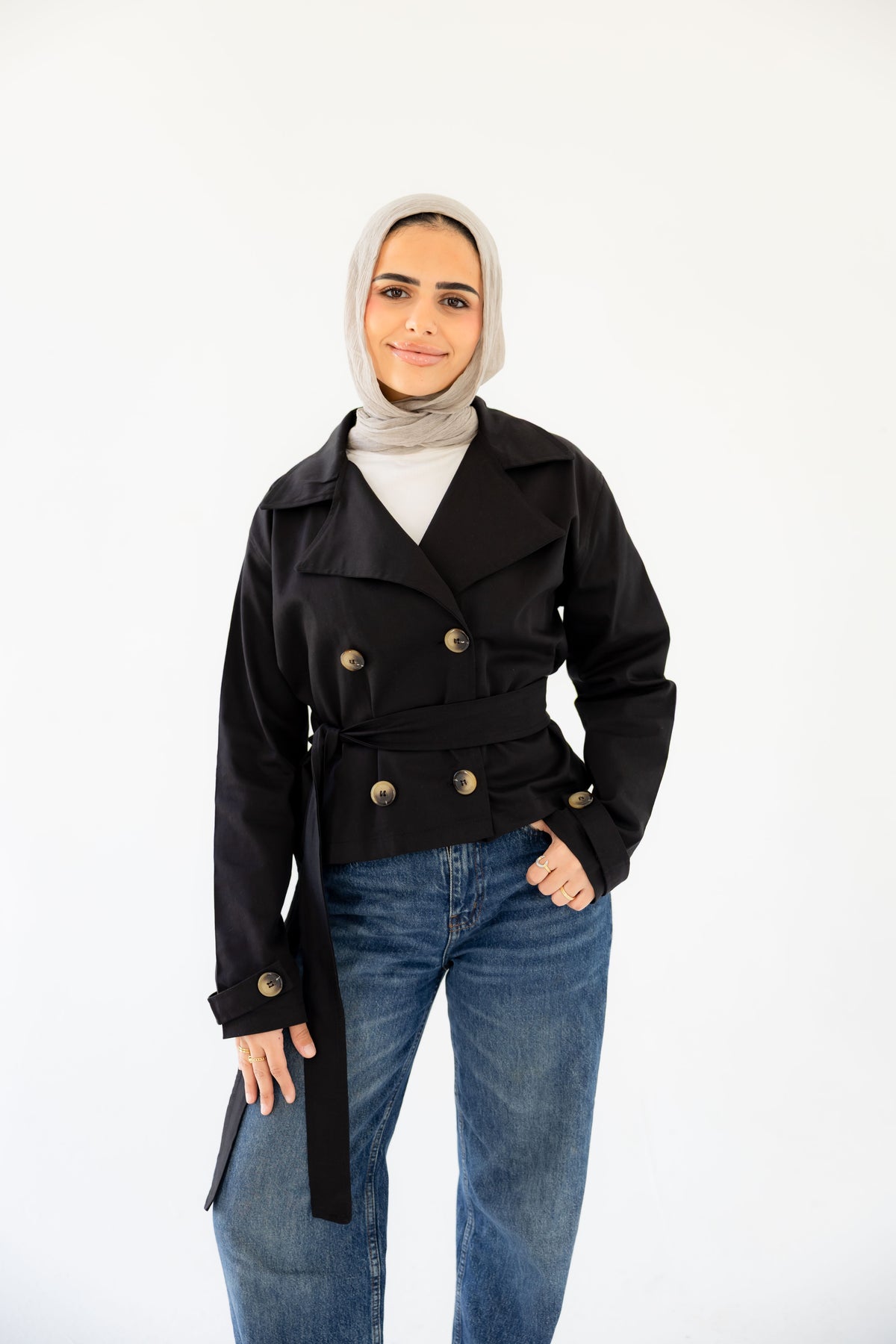 Trench Jacket (Black)