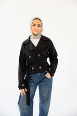 Trench Jacket (Black)