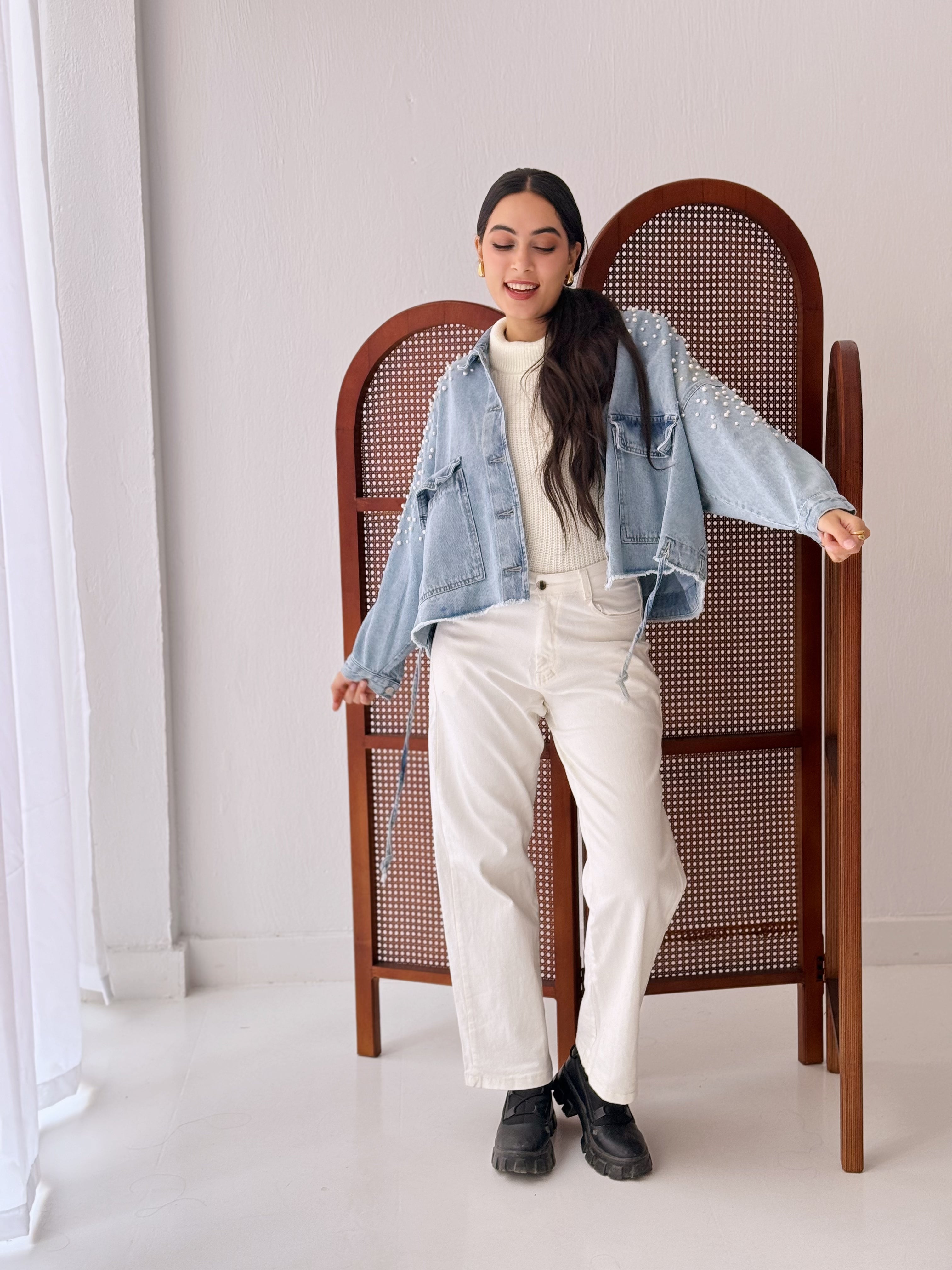 Pearl Denim Jacket