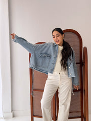 Pearl Denim Jacket