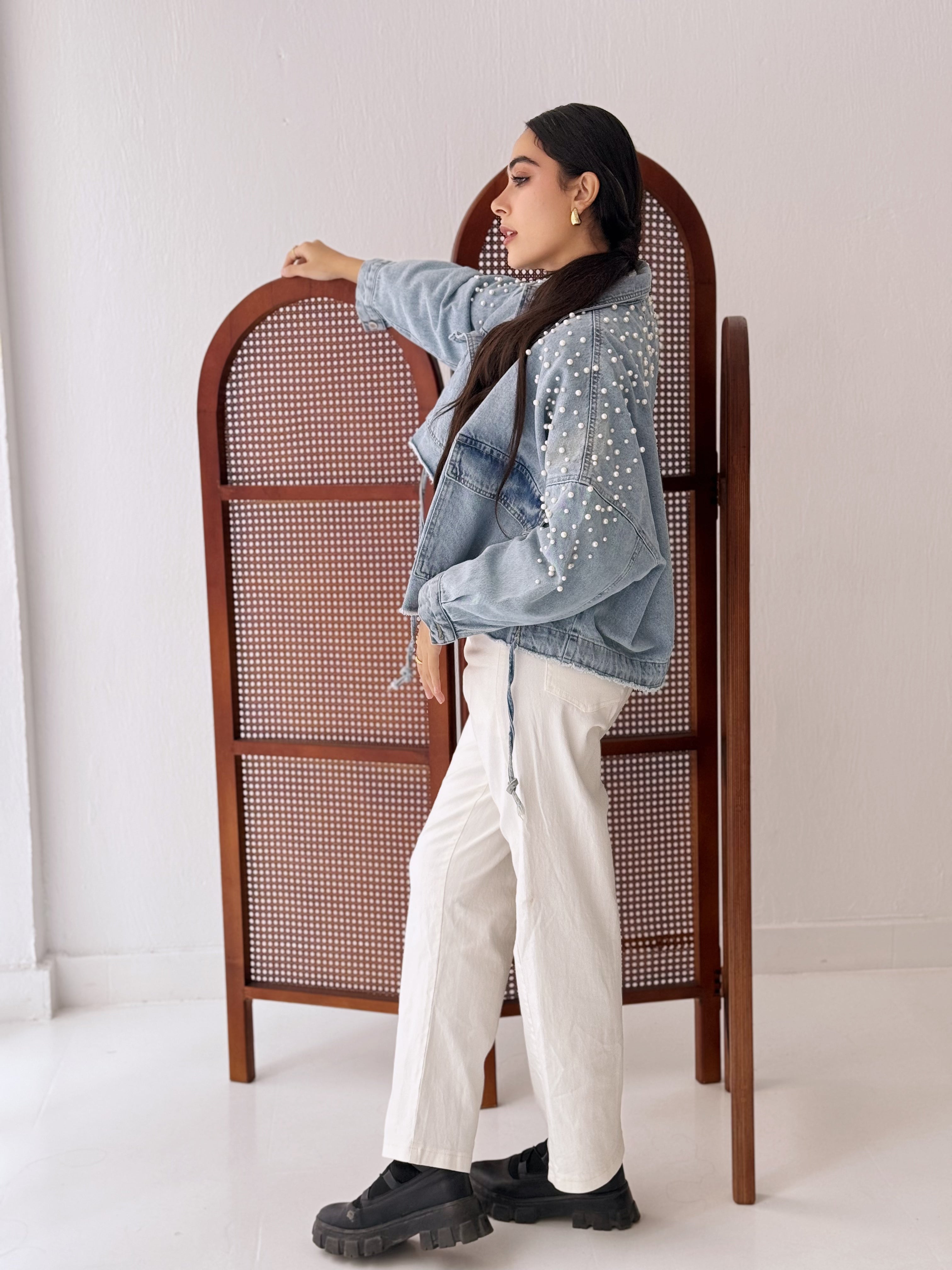 Pearl Denim Jacket