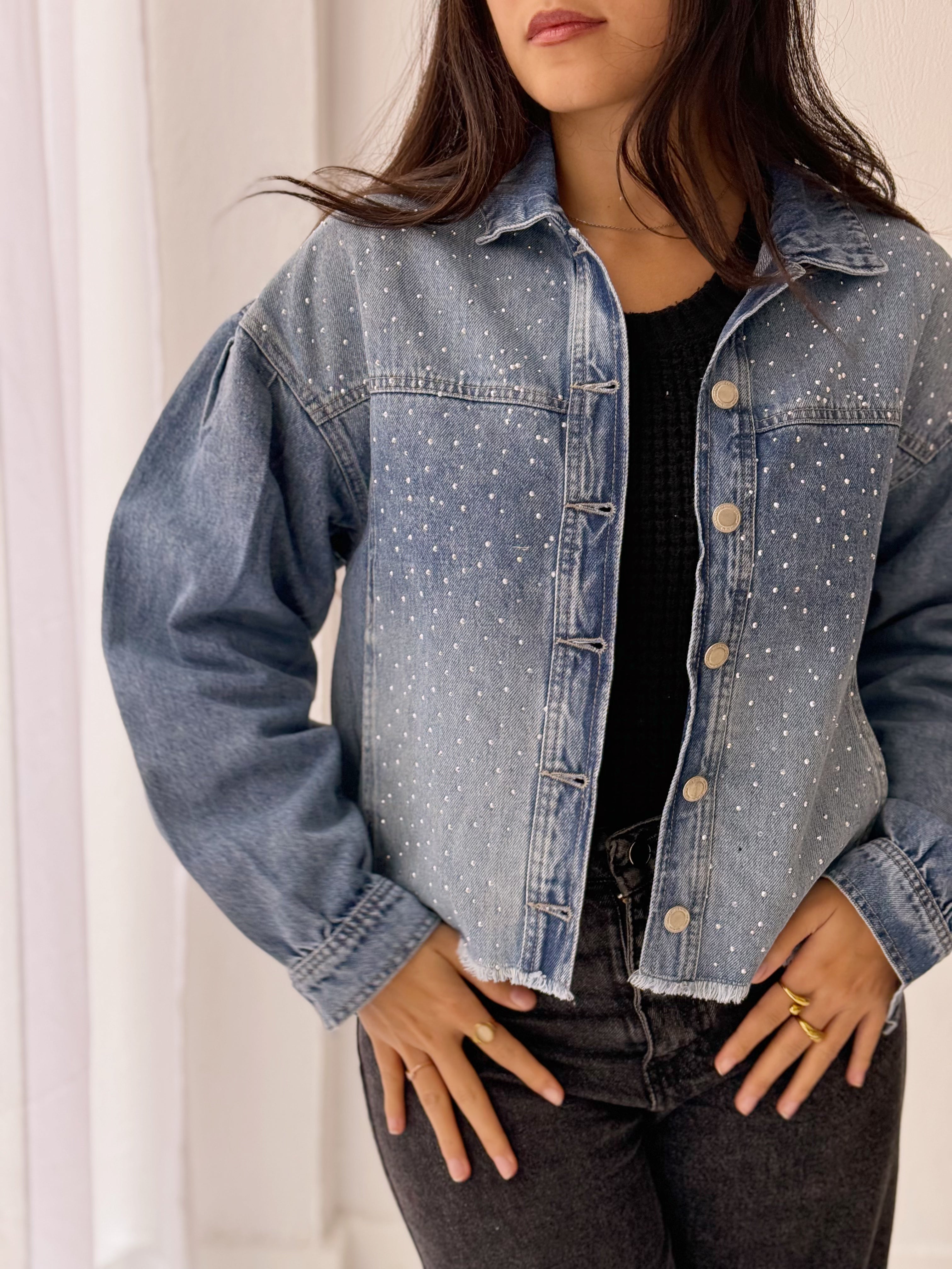 Glam Denim Jacket